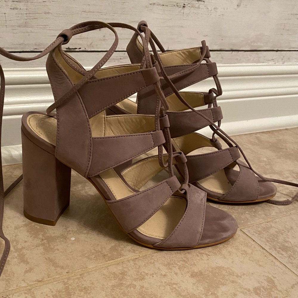 Vince Camuto Winona Lace-Up Heels - Picture 7 of 9